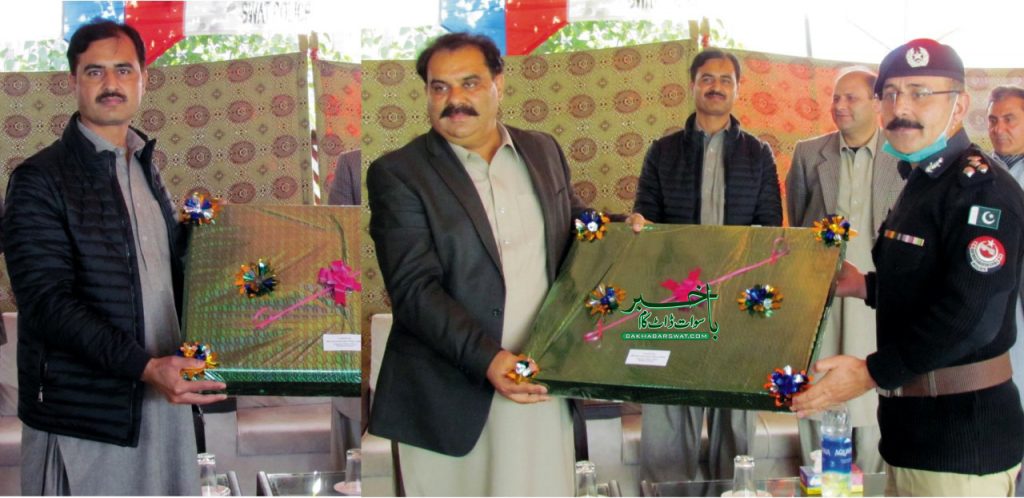 سوات، ڈی سی اور ڈی پی او کے اعزاز میں الوداعی تقریب