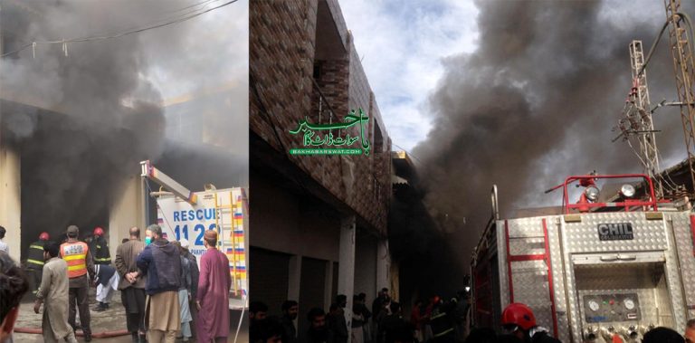 مینگورہ، کاٹن فیکٹری میں خوفناک آتش زدگی،ڈھائی کروڑ سے زائد کا نقصان