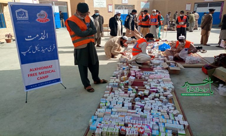سوات، الخدمت فاؤنڈیشن کا ڈسٹرکٹ جیل میں فری میڈیکل کیمپ کا انعقاد
