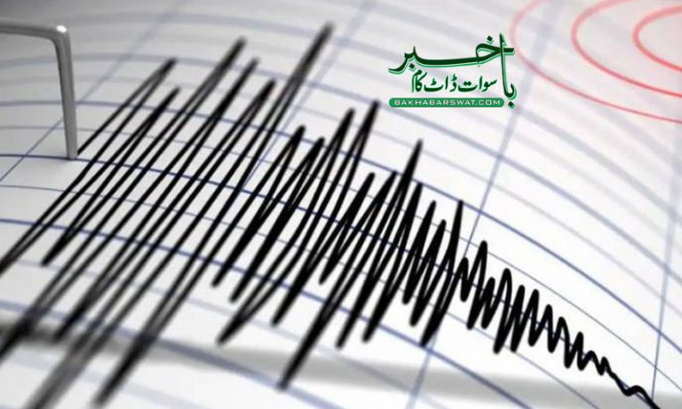 سوات اور گرد نواح کے اضلاع میں زلزلے کے جھٹکے، شدت 4.1 ریکارڈ