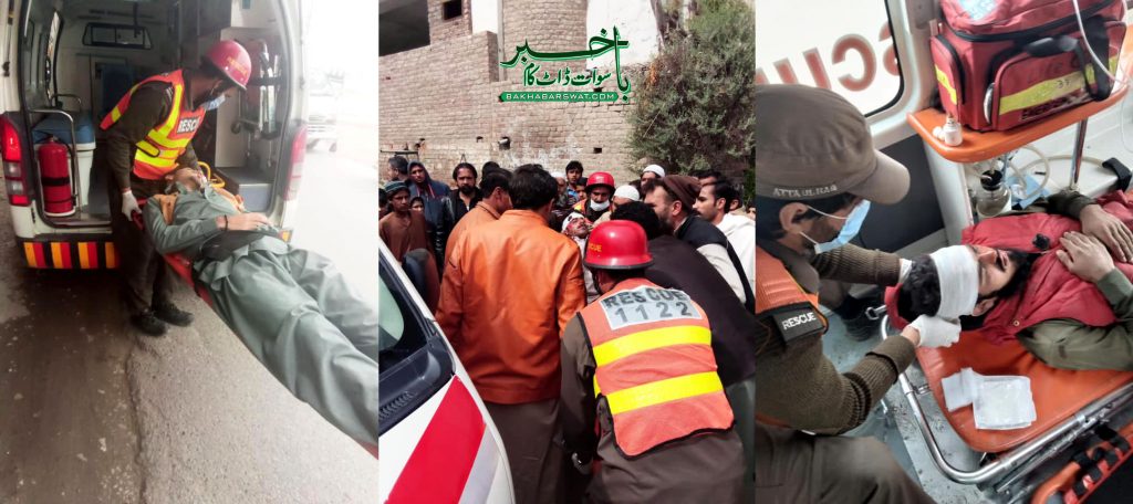 سوات، ٹریفک کے مختلف حادثات میں 8افراد زخمی