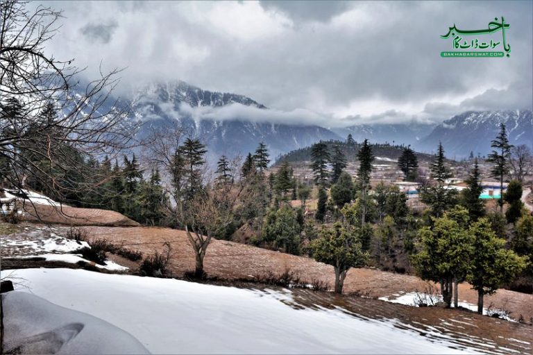 سوات، بارش سے موسم خوشگوار