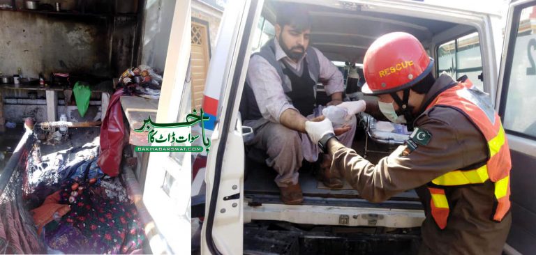 کالام، ہوٹل میں آگ لگنے سے ایک شخص زخمی