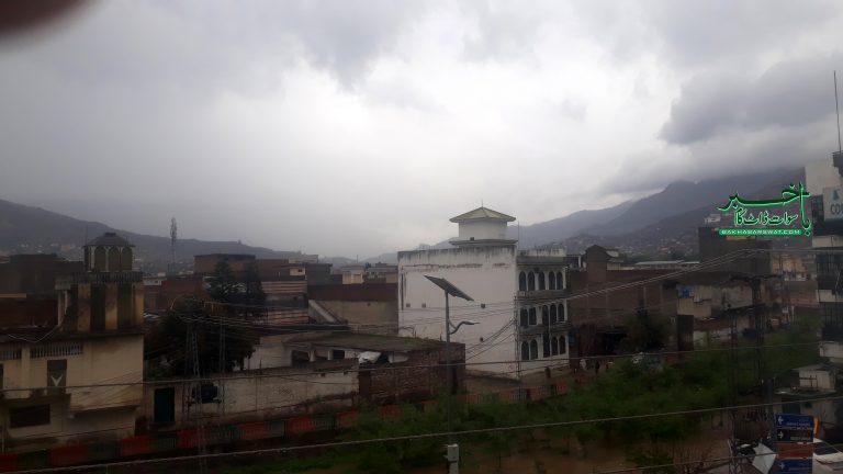سوات، بارانِ رحمت سے شدید گرمی کا زور ٹوٹ گیا