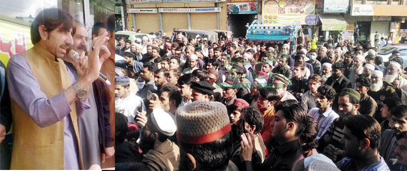 دکانوں کے کرایوں میں اضافہ واپس لیا جائے، ورنہ دھمال ڈالیں گے، سپین خان