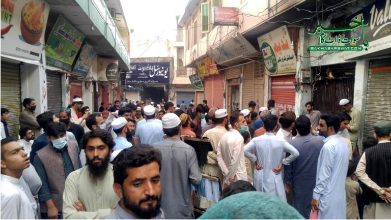 مینگورہ،ایاز بیکری کے گودام میں آگ لگ گئی، لاکھوں کا نقصان