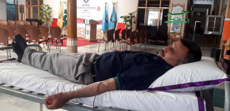 سوات، خون عطیہ کرنے کا عالمی دن، الفجر فاؤنڈیشن اور لقما ن انٹرنیشنل ہاسپٹل میں تقاریب