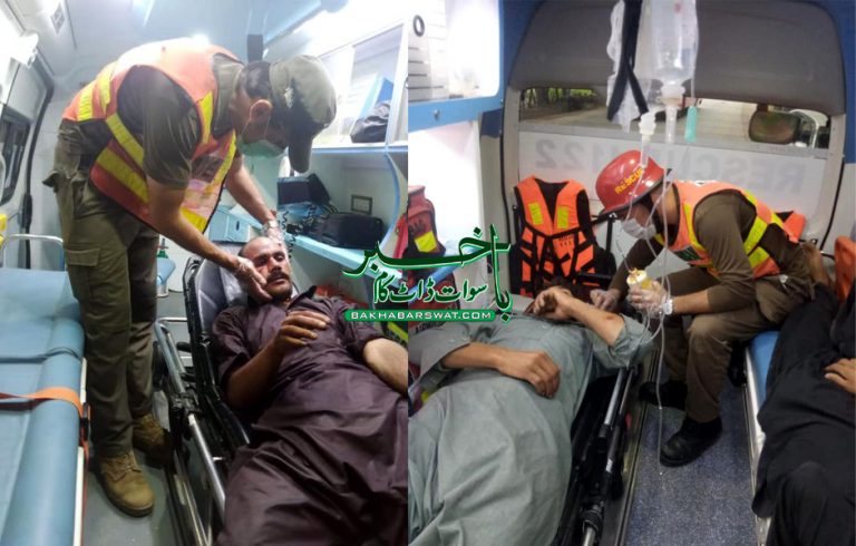 خوازہ خیلہ بابو، ہائی ایس اور ٹریکٹر کے درمیان تصادم میں 6 افراد زخمی
