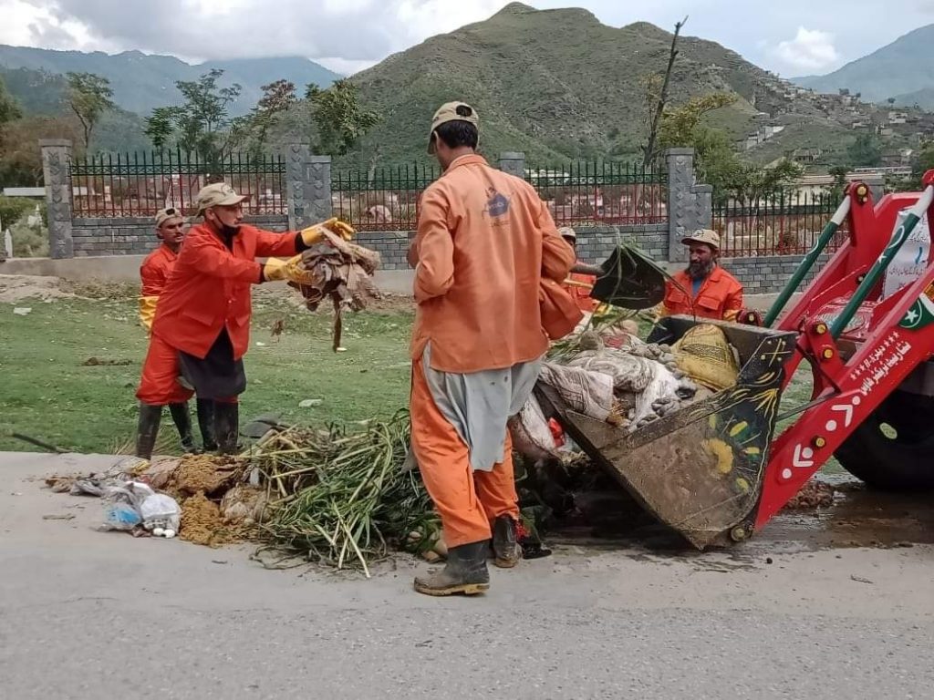 مینگورہ،صفائی کا کام مکمل،تمام آلائشیں اور کوڑا کرکٹ ٹھکانے لگا دیا گیا