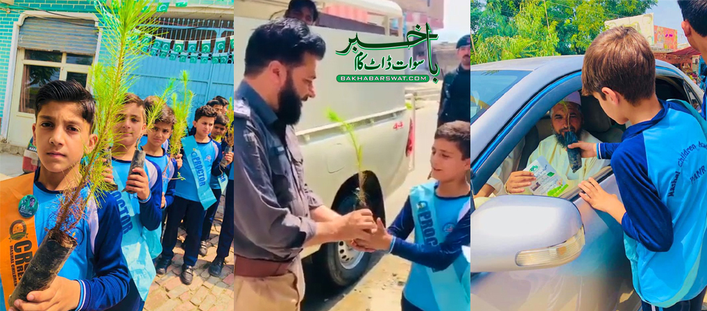 سوات،ایک مقامی سکول نے مختلف انداز سے جشنِ آزادی منایا