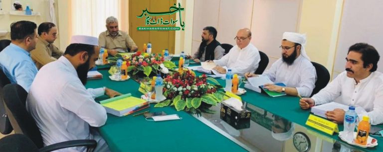 سوات یونیورسٹی، ڈاکٹر حسن شیر تین سال کے لیے ڈین تعینات
