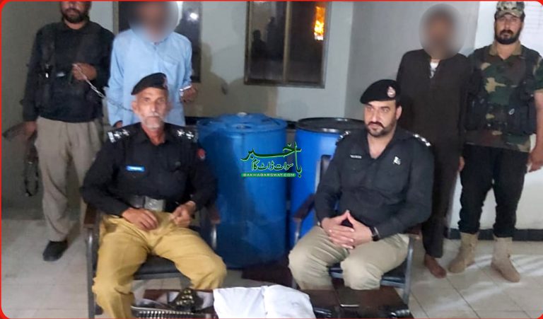 مینگورہ پولیس کی کارروائی، شراب کی فیکٹری پر چھاپا، ملزم گرفتار
