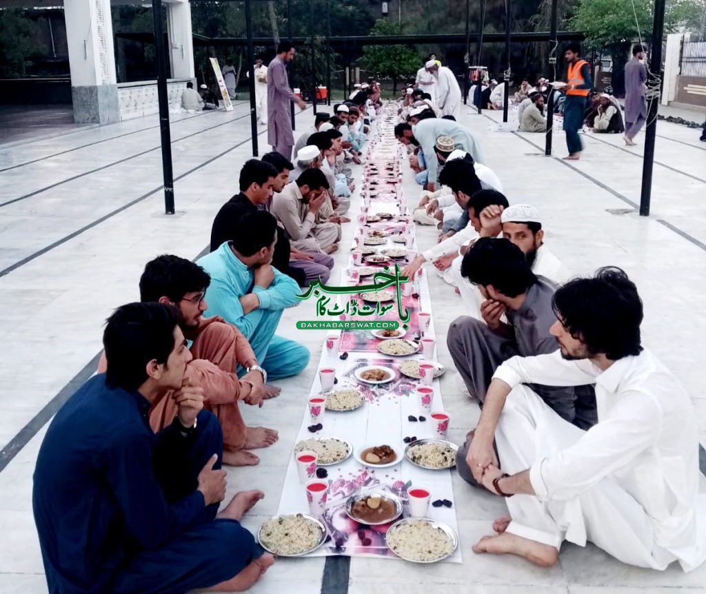 سیدو شریف، ماہِ صیام میں رمضان دسترخوان کا آغاز
