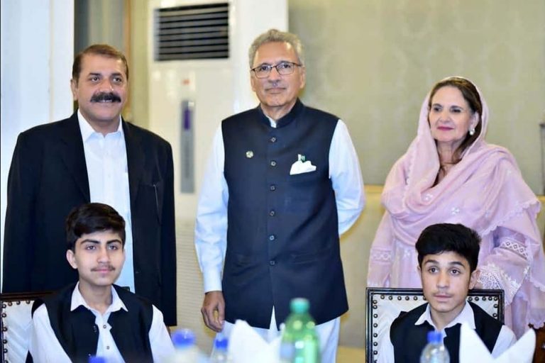 خپل کور فاؤنڈیشن سوات کے بچوں کا ایوانِ صدر میں افطار ڈنر