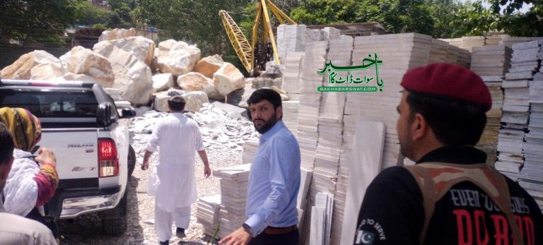ایڈیشنل اسسٹنٹ کمشنر کبل شہباز کاماربل فیکٹریوں کا معائنہ، کئی سیل