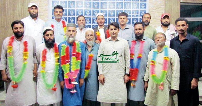آل سوات اخبار فروش یونین کے سالانہ انتخابات مکمل، فدا محمد صدر منتخب