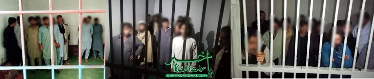 دریائے سوات میں لکڑیاں پکڑنے والے129 افراد کو گرفتار کرلیا گیا