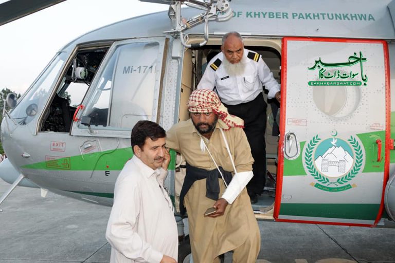 صوبائی ہیلی سروس کے ذریعے کالام سے سیاحوں کی منتقلی کا آپریشن مکمل