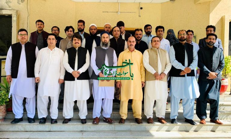 ڈاکٹر حسن شیر کا وائس چانسلر یونیورسٹی آف شانگلہ کی حیثیت سے پہلا دورہ