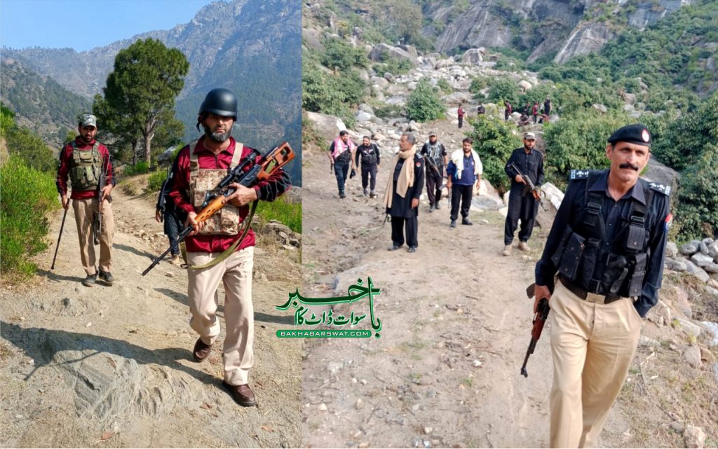سوات، ایلم میں پولیس کا سرچ اینڈ سٹرائیک آپریشن جاری