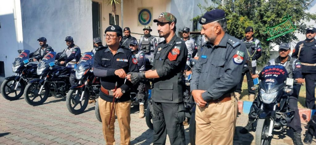 سوات، جرائم کی روک تھام کے لیے ابابیل سکواڈ کو موٹر سائیکلوں سے لیس کردیا گیا
