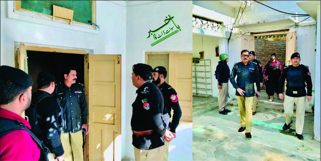 ڈی پی اُو سوات کا ایس ٹی لیوکس چرچ مینگورہ کا دورہ
