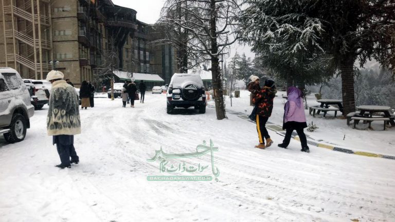 سوات،آج کی متوقع برف باری کے لئے سیاحوں کی بڑی تعداد پہنچ گئی
