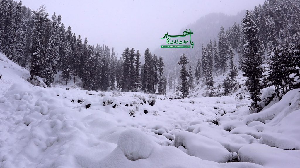 سوات، بارش اور برف باری کا نیا سہ روزہ سلسلہ شروع