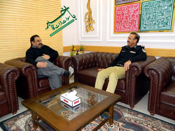 سوات، کمشنر ملاکنڈ ڈویژن سے آر پی اُو ملاکنڈ کیملاقات