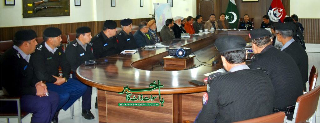 سوات، ٹریفک مینجمنٹ پلان کے حوالے سے اعلیٰ سطحی اجلاس منعقد