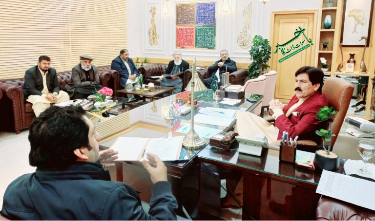 گبرال کالام ہائیڈرو پاؤر پراجیکٹ کی تعمیر بارے اہم اجلاس منعقد