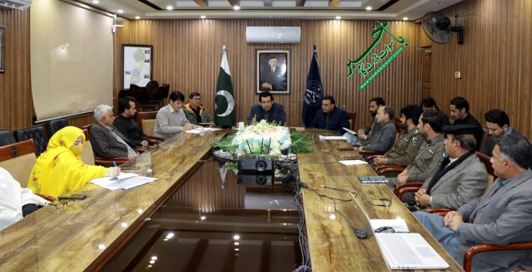 ضمنی انتخابات تیاری بارے ڈی سی سوات کی زیرِصدارت اجلاس منعقد