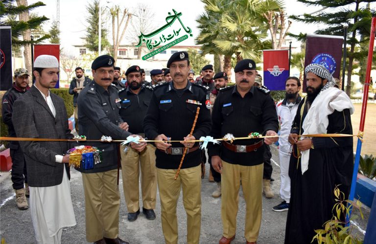 آر پی او ملاکنڈ کا زیرِ تعمیر ٹریفک وارڈن ہیڈ کوارٹر کا دورہ