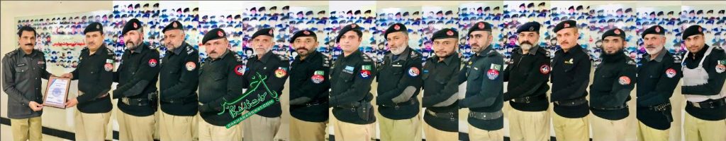 بہترین کارکردگی پر ڈی پی او کی جانب سے افسران و اہلکاران میں توصیفی اسناد تقسیم
