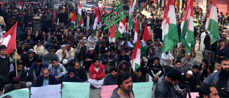 سانحہئ پشاور کے خلاف پورے سوات میں مظاہرے، شدید الفاظ میں مذمت