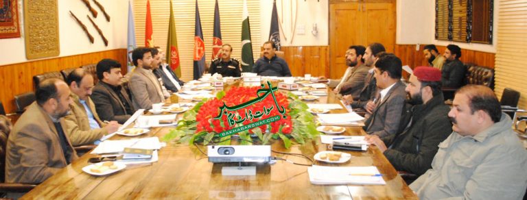کمشنر ملاکنڈ ڈویژن کی زیرِ صدارت ڈویژنل انٹیلی جنس کوآرڈی نشین کمیٹی کا اجلاس