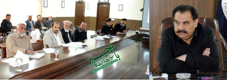 کمشنر ملاکنڈ ڈویژن ثاقب رضا اسلم کی زیرِ صدارت اہم اجلاس