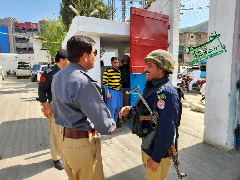 ڈی پی اُو سوات کا بحرین بازار کا دورہ، ٹورسٹ پولیس تعینات