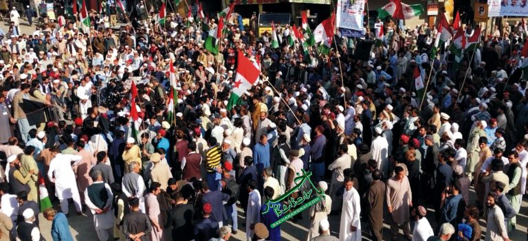 لوگوں کے گھروں اور زمینوں پر سیکشن فور کی شدید مذمت کرتے ہیں، منظور پشتین
