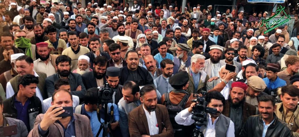 مٹہ، ”تورگل“ نامی پیج سے کال پر ”احتساب“ کے لئے احتجاجی مظاہرہ