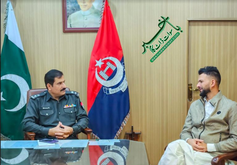 قومی کرکٹر احسان اللہ مستقبل میں ملک کا نام روشن کرے گا، ڈی پی او سوات