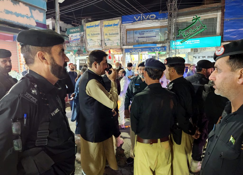ڈی پی اُو سوات کا ابابیل فورس پٹرولنگ اور ٹریفک اہلکاروں کی ڈیوٹی کا جائزہ