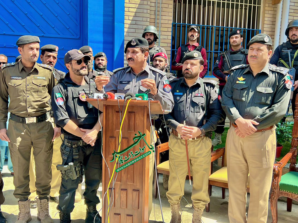 سوات، ڈسٹرکٹ پولیس آفیسر سوات کا ڈسٹرکٹ جیل کا دورہ