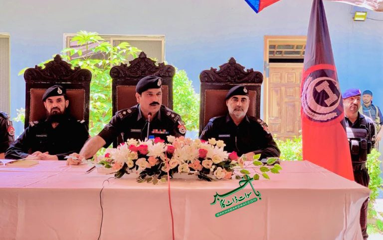 سوات، پولیس کی جانب سے عید قرباں پر سیکورٹی پلان تشکیل دے دیا گیا