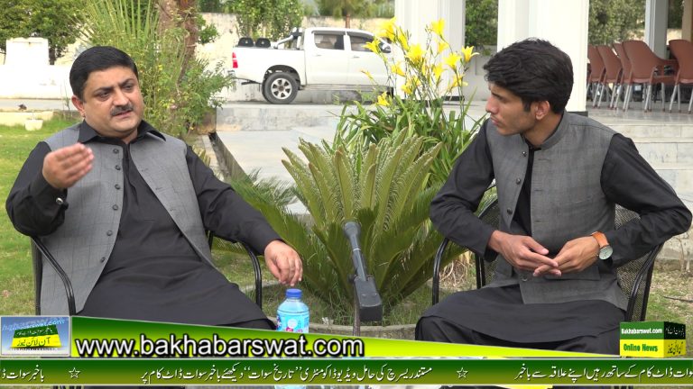 د پی کے 6 نہ د اے این پی امیدوار عاصم خان سرہ مرکہ۔