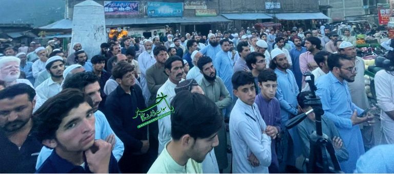 گوالیرئی، نامعلوم نقاب پوشوں کے ہاتھوں بچے کو زخمی کرنے کے خلاف مظاہرہ
