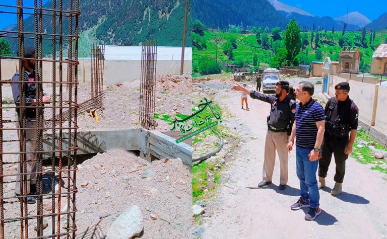 آرپی اُو ناصر محمود ستی کا سوات کے دور افتادہ تھانہ اتروڑ کا دورہ