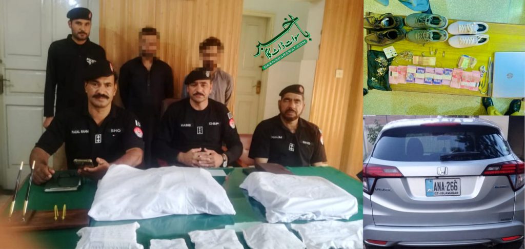 کانجو پولیس کی کارروائی،چوری کرنے والے ملزمان گرفتار