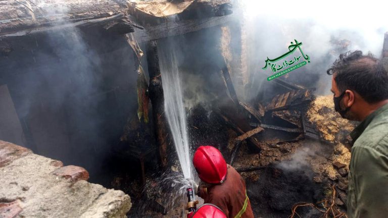 مینگورہ محلہ گنبد میرہ، گھر میں آگ لگنے سے لاکھوں روپے کا نقصان