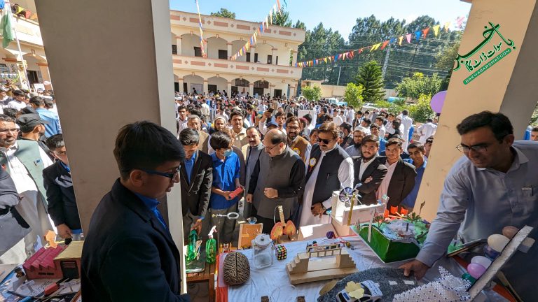 گورنمنٹ سینٹینیل ماڈل ہائر سیکنڈری سکول ودودیہ میں سائنس، آرٹ اینڈ کلچرل نمائش